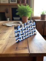 Solane Baby Blue Clutch Bag