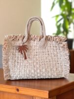 Beige Solane Hand Bag - Image 3