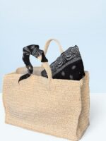 Emara Bandana Bag + Clutch (𝐄𝐝𝐢𝐭𝐢𝐨𝐧 𝐁𝐥𝐚𝐜𝐤) - Image 3